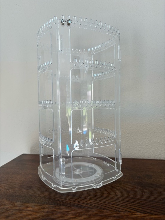 Other - Clear Rotating Jewelry and Accessory Organizer - Transparent